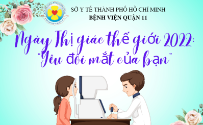 (HCDC) - Ngày Thị giác thế giới 2022: “Yêu đôi mắt của bạn”